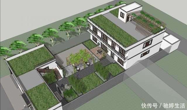 别墅|两层新中式别墅,大空间大景观,大气复古、舒适典雅