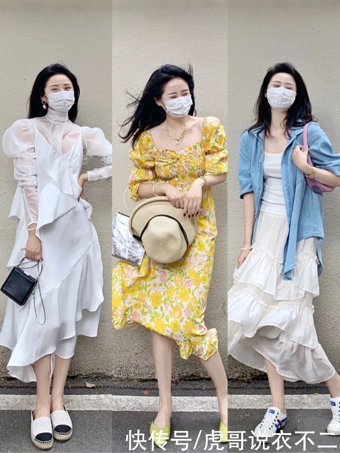 连衣裙|适合普通人的“氛围感”穿搭，简单好学，让你美得清新脱俗