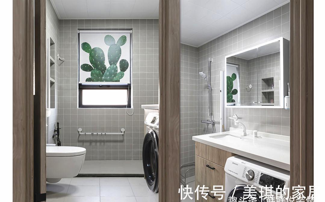 高级|90㎡新房坚持“穷装”,色调简单统一,全屋白墙反而更显高级感