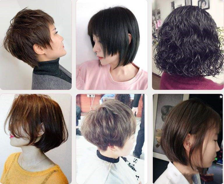 弧度 再不烫发,染发,你可能就要过个丑年了,188款任你选!