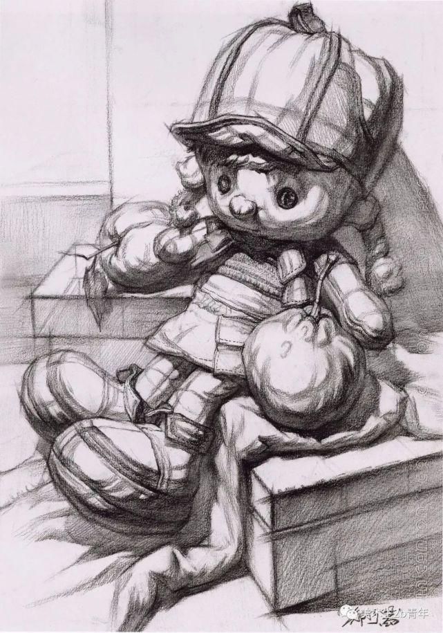 结构$画素描结构那么枯燥为什么还要画？这样想你就错了？