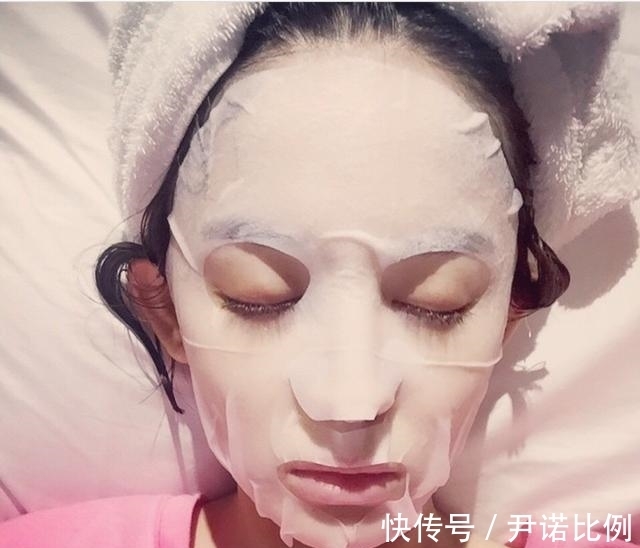 毛孔|女生敷面膜时,尽量少犯这3个“错误”!不然毛孔容易变大