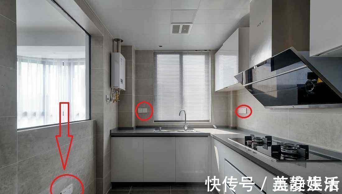 插座|无论厨房多大,都建议做好这些硬装知识点,能让你少走弯路不踩坑