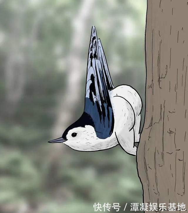 漫画!因鸟腿画得不够写实,遭群嘲,他一气之下将所有的鸟腿都画成这样