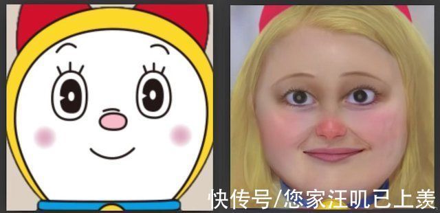 柯南AI后长残了哆啦A梦才是“毁童年系列”,全员秒变阴间形象