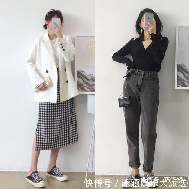 秋季|初秋最全搭配案例，让你轻松掌握时尚秘籍，变美不是问题