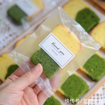 回味无穷的抹茶双色磅蛋糕来拯救你的胃