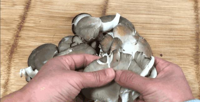 炸蘑菇,需不需要焯水?很多人错了,这样简单一做,比肉还香
