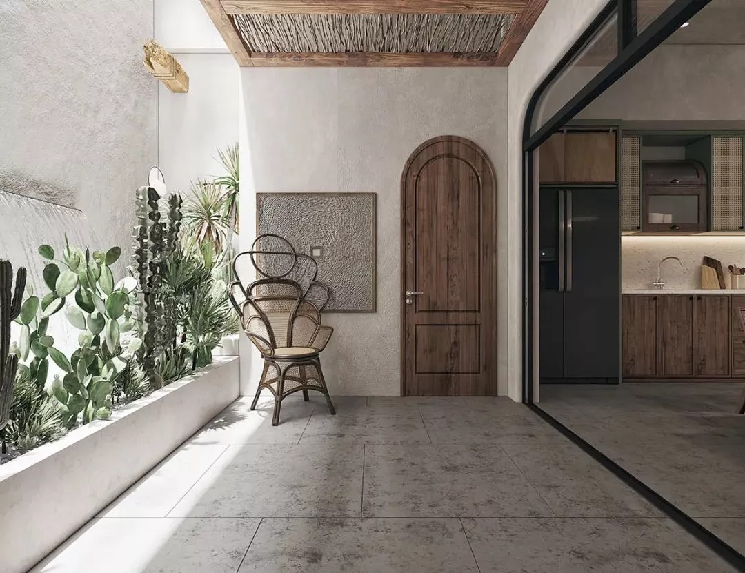 住宅|天然材料打造“舒适洞穴”,这些住宅太可了!