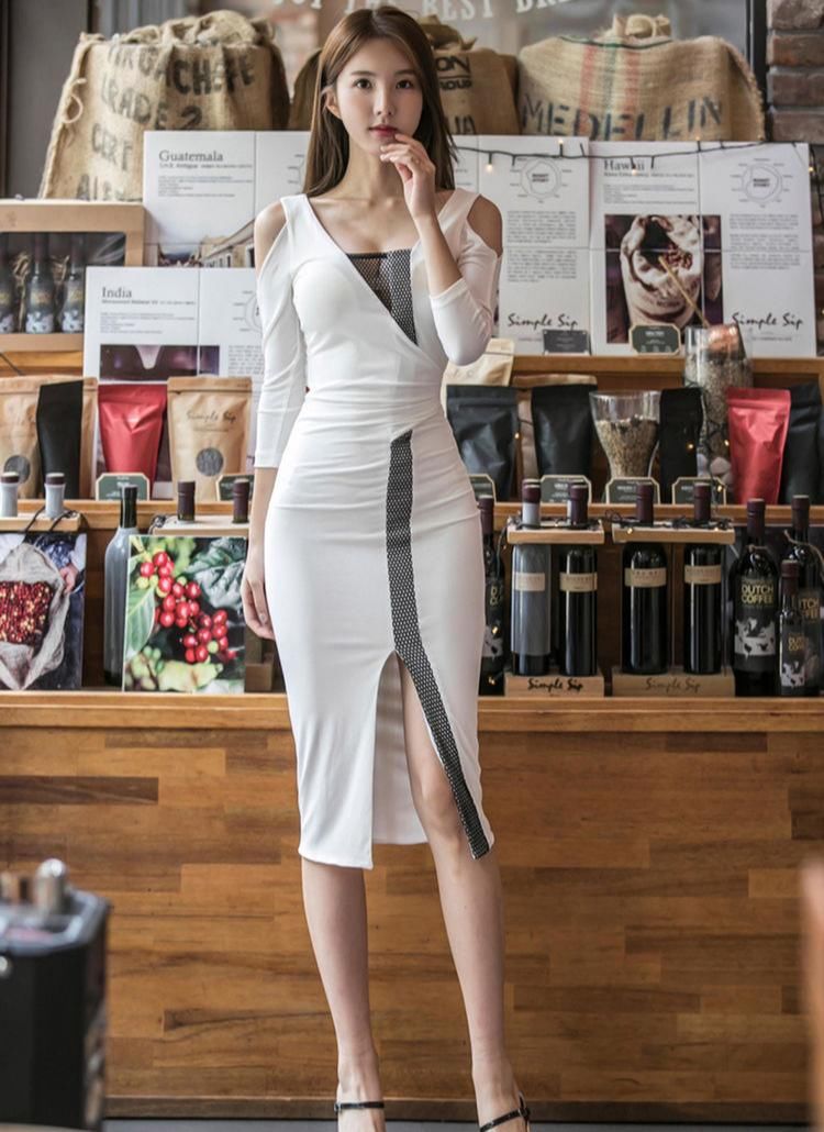  清新|如何穿出高级感，素色长裙清新优雅，更显美丽芳华