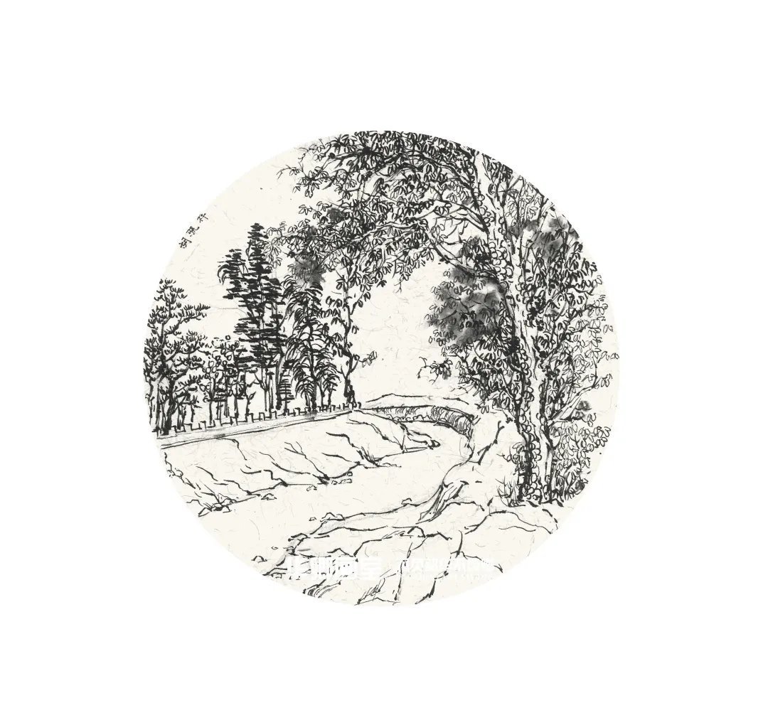 作品展#一眼沦陷这样绝美的秋色看完不得不爱!华卿国画定向班写生作品展