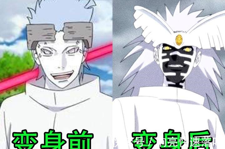 浦式|火影大筒木一族变身前后谁区别最大浦式变鸟人,辉夜变兔子精