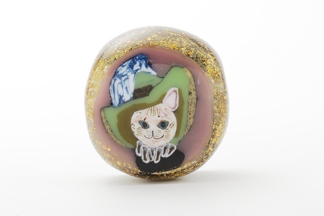 玻璃珠#他在玻璃中作画,将微小世界的美展现得淋漓尽致!