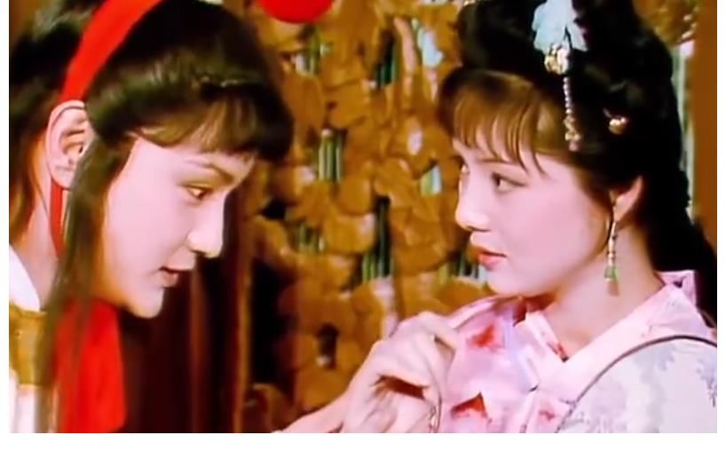 林黛玉|87版《红楼梦》4K超清修复：林黛玉、薛宝钗惊鸿一瞥，美人如画
