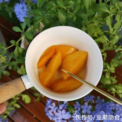 罐头|自制黄桃罐头，夏日清凉桃子香