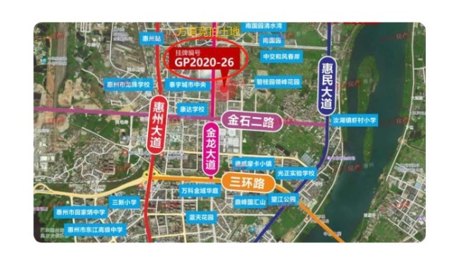 惠州北站|江北商住土地挂牌三连发，城市规划的潜藏价值究竟多大？