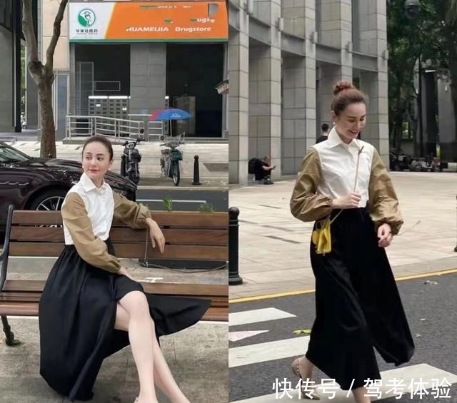 高跟鞋 女人不管年纪有多大,别穿得太老土,学时尚博主穿搭时尚又减龄!