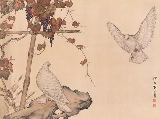 油画$作品胜过齐白石，国画风格超过冷军，一张国画价值15亿