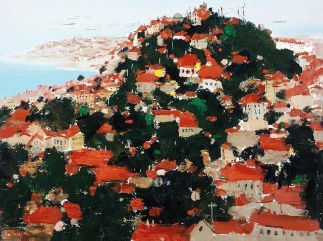 吴冠中|“中国画”吴冠中画的太好,中国画在他笔下活了起来