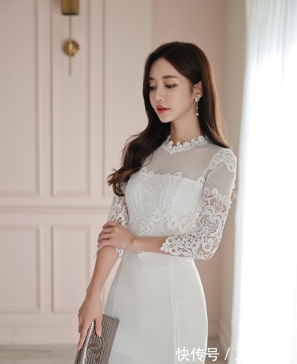 身姿 清新又洒脱的连衣裙,穿出小资范,充满优雅女人味