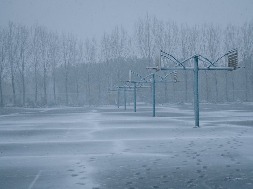 冬雪|山传初雪，许你一场深情共白头