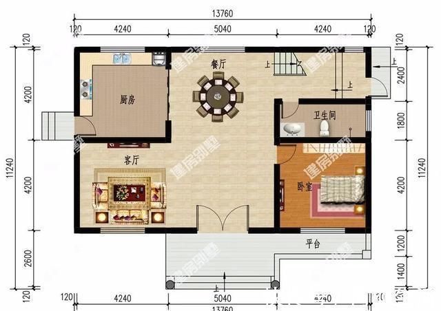 好户型|2栋宽13米左右,适合农村建的漂亮别墅,好户型就是不一样