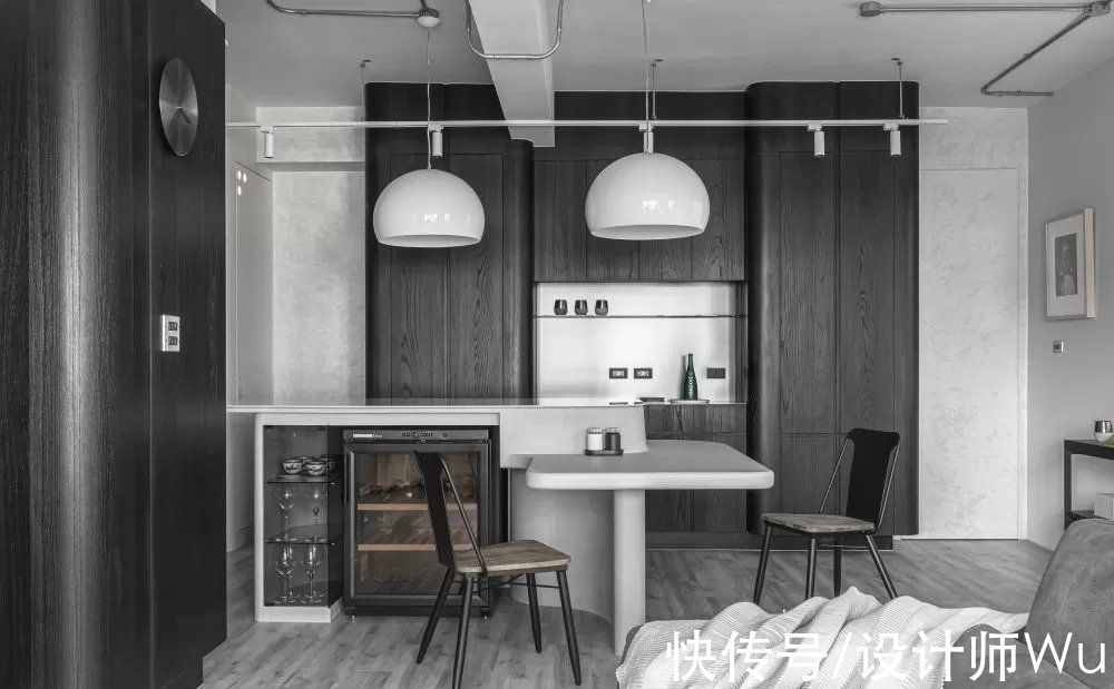 实用|4种吧台收纳术，让开放式厨房实用度翻倍