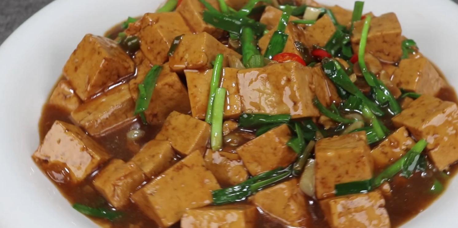 豆腐最好吃做法,不用煎炸,像红烧肉一样香,少油健康,香嫩入味