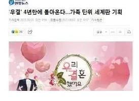 重啟|時隔四年《我們結(jié)婚了》要重啟？MBC：我的確構(gòu)想過……