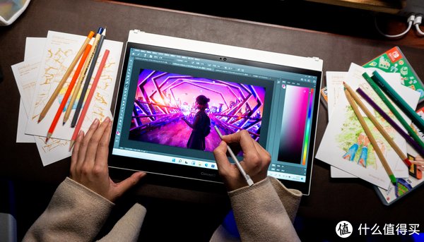 宏碁|我称其为设计师专用本中的颜值天花板：宏碁ConceptD 3 Ezel翻转笔记本