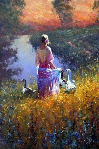 罗伯特#澳大利亚画家罗伯特 黑根(Robert Hagan )作品欣赏