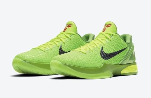  Kobe6Grinch|BodegaxDunkHigh官图发布！Kobe6Grinch发售在即