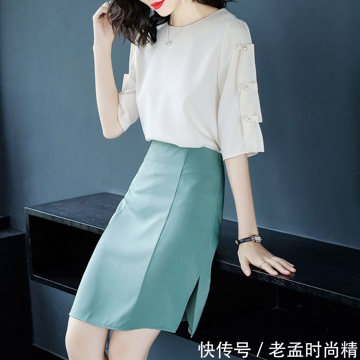 女人味 新发现一款一步裙,适合30-40的女人穿,精致洋气又有女人味