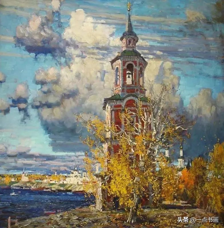 美术学院#阿巴库莫夫：被誉为俄罗斯的金笔，其画笔下都是净化的世界