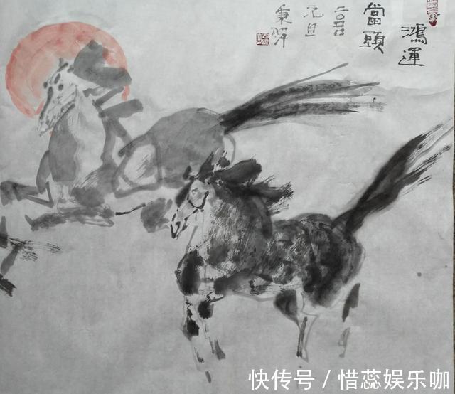 中国铁建!《有情自爱小灵精》——中铁建大路美院主创画家成秉羿