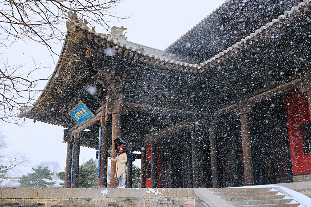 古城|雪润古城大同