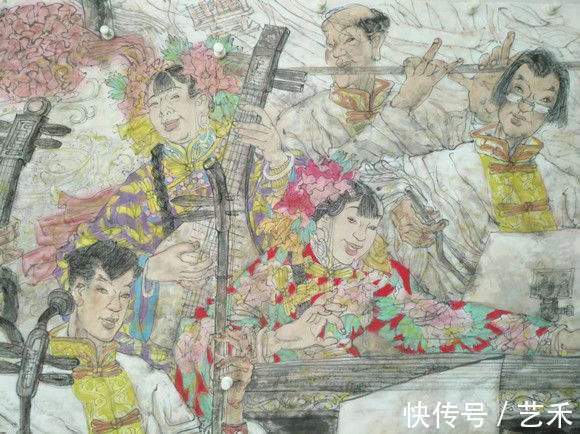 卢中见@著名画家卢中见的写意人生