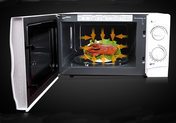 食物|微波炉是利用什么加热食物的,原理是什么,又为何不能加热罐头呢