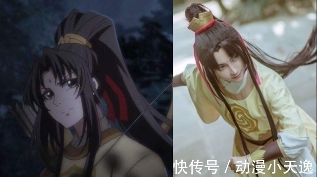 言生|神还原的国漫角色cosplay,淮竹妈妈很可爱,言生的萧瑟出神入化