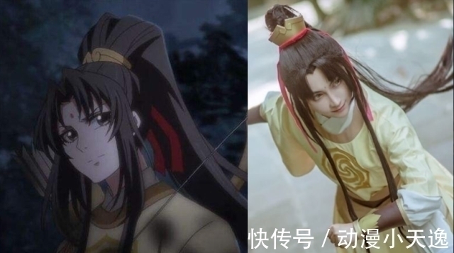 言生|神还原的国漫角色cosplay，淮竹妈妈很可爱，言生的萧瑟出神入化