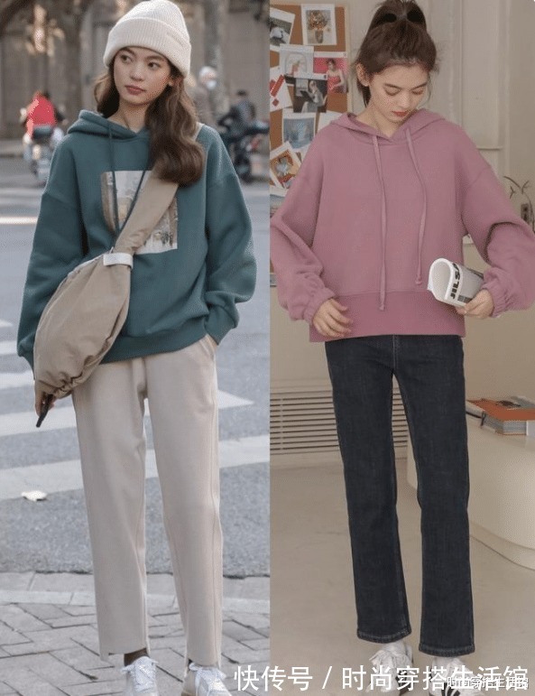 用力过猛|穿来穿去还是这“加绒卫衣”最百搭,既简约大气,又显高显瘦