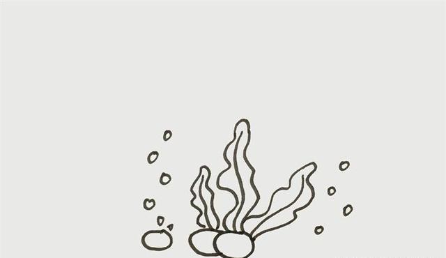 孩子|海底世界怎么画?用这个方法,就可以简单快速地给孩子画出来了