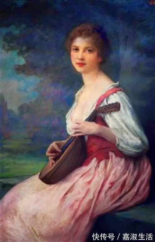 画家#法国画家查尔斯笔下风华绝代的仙女,太美了!