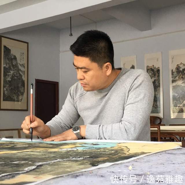 以山水为|「画作欣赏」会当凌绝顶,一览众山小,画家武春玉作品欣赏