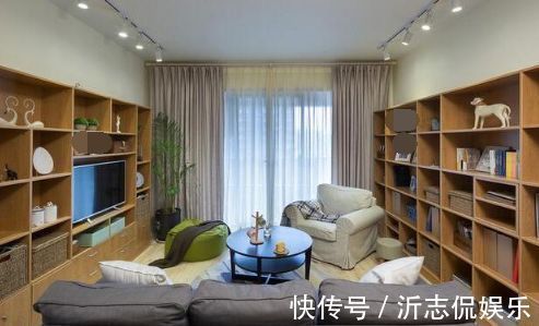 客餐厅|储物空间不够怎么办学他家这样设计,以收纳为主更显整洁!