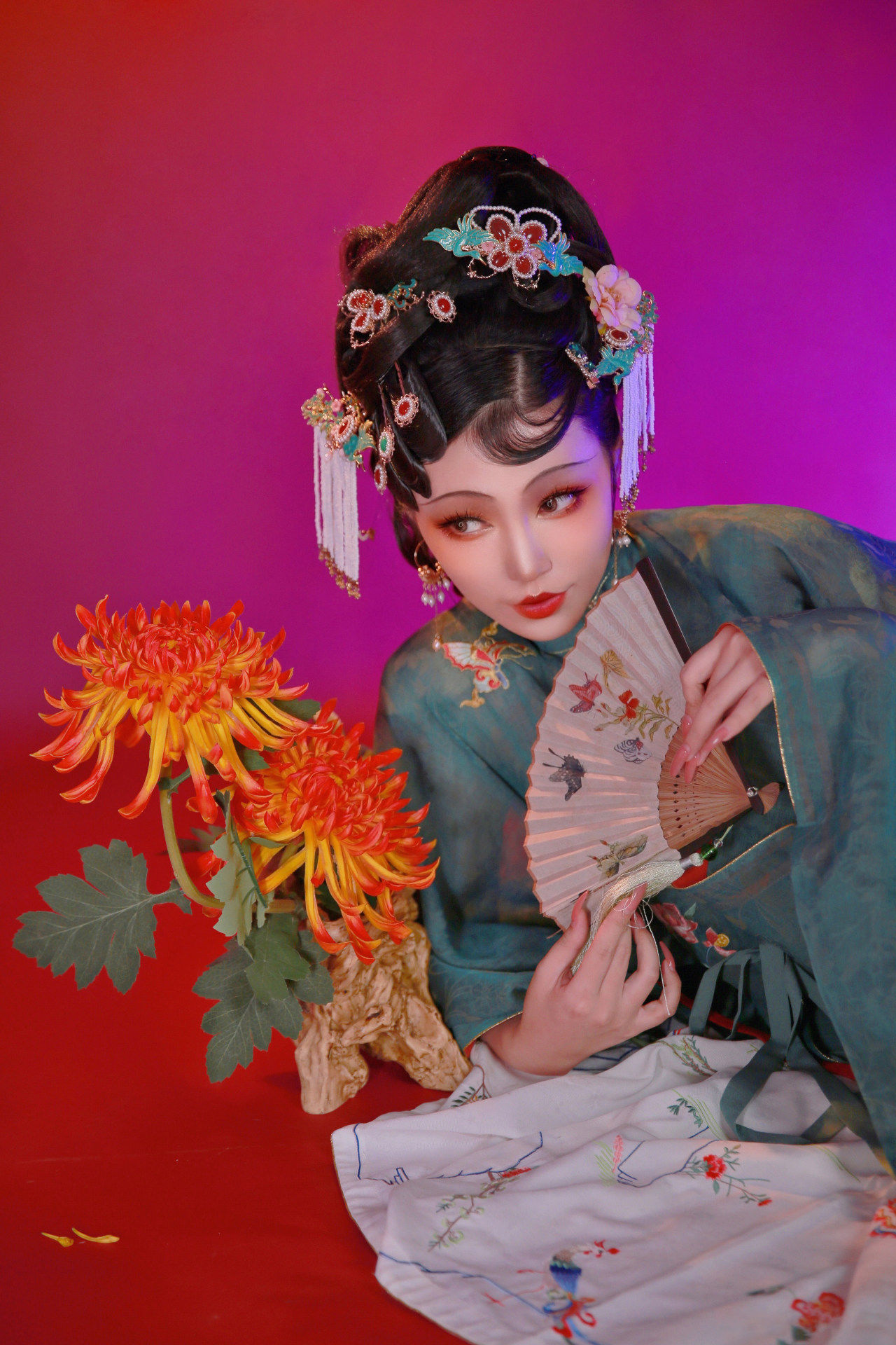 汉服|汉服私影，画中人非眼前人