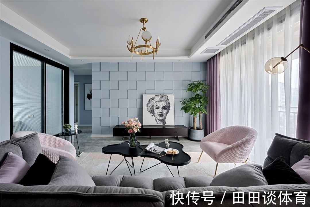 粉红|90后小夫妻设计的婚房,全屋冒着粉色泡泡,这才是幸福该有的样子