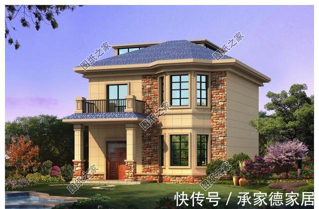 建筑|10万元二层农村房子,富有田园气息,成本低,父母都喜欢