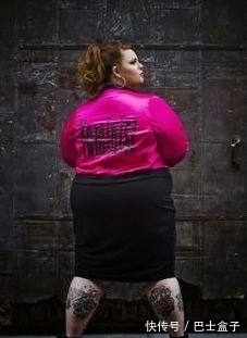 体重|美国一名体重200多斤的胖妹,通过努力最后成为时尚界超模!