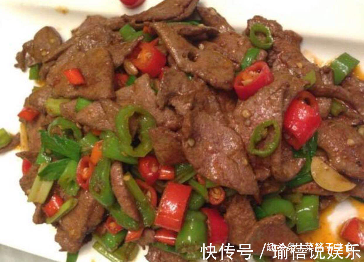 猪肝也是一道美味的菜，你喜欢吃猪肝吗嫩滑很下饭